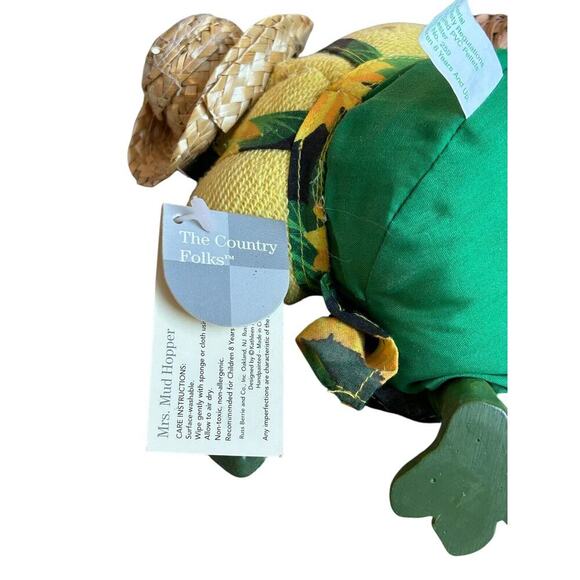 Russ Berrie Pig Horse And Frog Kathleen Kelly Critter Factory Vintage Collection - Picture 6 of 9